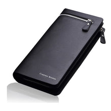 Load image into Gallery viewer, Men Wallet Brand Famous Mens Leather Long Wallet