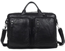 Load image into Gallery viewer, Travel Bag Men's Leather Luggage Travel Bag