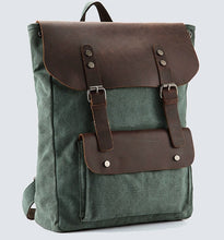 Load image into Gallery viewer, Canvas men backpack