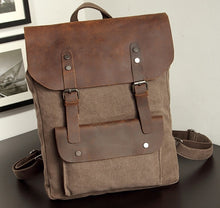 Load image into Gallery viewer, Canvas men backpack