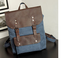 Load image into Gallery viewer, Canvas men backpack
