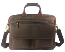Load image into Gallery viewer, Genuine Leather Briefcase men Business