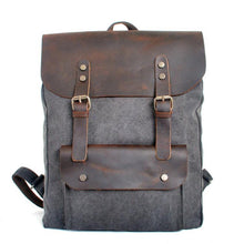 Load image into Gallery viewer, Canvas men backpack