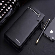 Load image into Gallery viewer, Men PU Leather Wallets Business