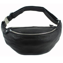 Load image into Gallery viewer, Leather waist bag for men